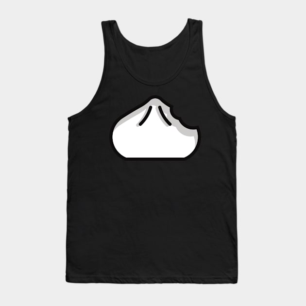 Bitten Dumpling Tank Top by InkyArt